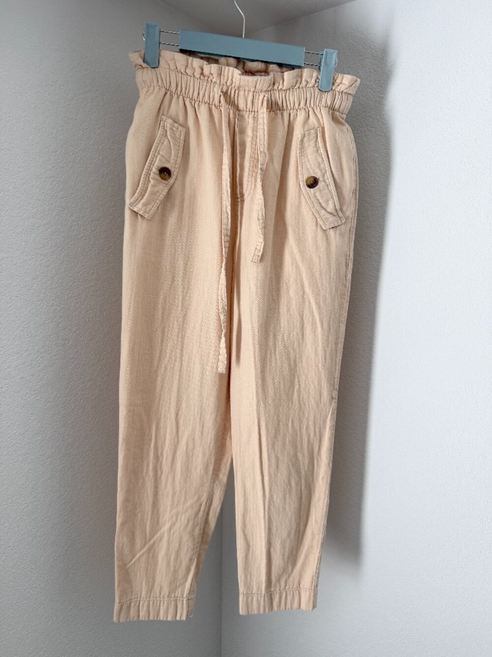Loft High Rise Straight soft pants